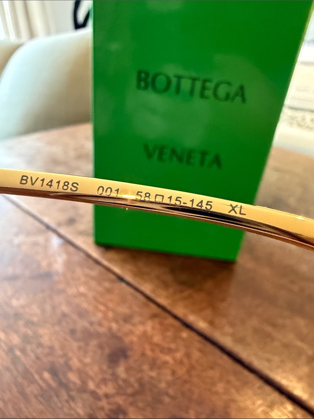 Bottega Veneta Knot Aviator Sunglasses - Picture 5 of 8